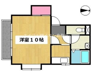 デュ・プレ96　A棟の物件間取画像